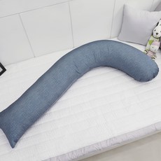 베드앤데코 오하라 지팡이 바디필로우 + 솜, 코랄블루 홈인테리어/침구 반품 최저가 22,810원