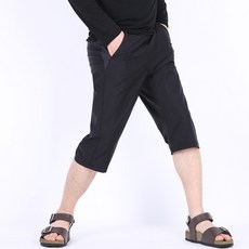 MOuNTIST 楊樹 男性夏季七分彈力褲