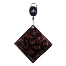 KAXIYA Golf 骷髏版 Reel Wire 方形高爾夫毛巾, 紅色的