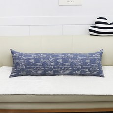 BED&DECO Everyday圓柱長抱枕, 葉海軍