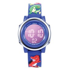 JNEW 兒童恐龍恐龍數字腕錶