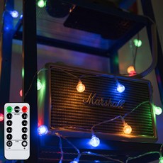 UrbanLED USB型LED燈泡 50入+遙控器, 彩色