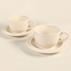 시라쿠스 메이플 커피잔 200ml, 화이트, 2개