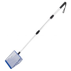 PASTEL PET 貓用三段式可調節長度貓砂鏟, 1個, 藍色