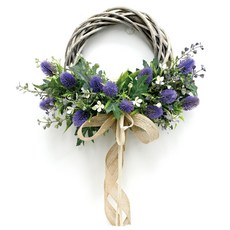 Garden in the City 薊紫色花環, 混色