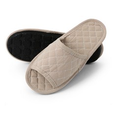 KiKiDi 癒合墊拖鞋, 米底絎縫, 1組