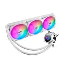 ASUS 華碩 ROG STRIX LC 360 RGB CPU散熱器 白色, 單品