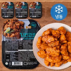 비비큐 바로 치킨강정 순한맛 (냉동), 200g, 4팩
