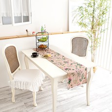 Casa L 花園桌旗, 2人座(150 x 30 cm), 1個, 粉紅色