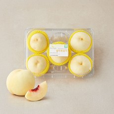 전주농협 GAP 인증 설아 복숭아 4~6입, 1개, 1.25kg