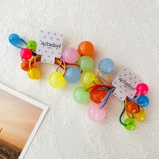 BEASOL 女童圓形髮圈 5款 x 2入組