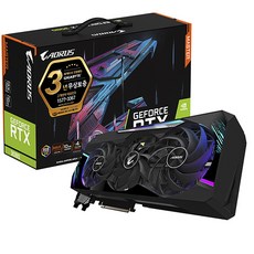 기가바이트 제이씨현 AORUS 지포스 RTX 3080 Master V2 D6X 그래픽카드 10GB