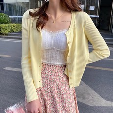 女性 DM Nora 修身羅紋針織衫