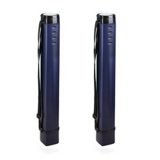 Allovebook 翻蓋美術圖紙畫筒 海軍藍, 2個