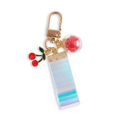 manhaengshop 酸甜水果好朋友 AirPods 鑰匙圈 Buds 鑰匙圈, 櫻桃, 單一商品