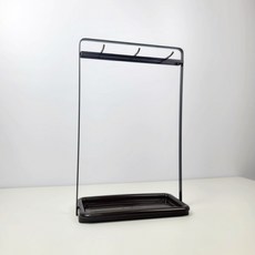 Young green 6格廚具瀝水架, 棕色, 1個