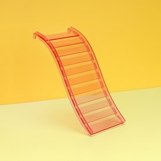 Lanboer 倉鼠透明彩色梯子, 1個, 紅色