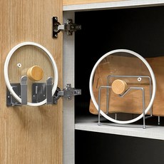 에브리윅 304 스텐 부착형 도마 거치대 세트, 1세트