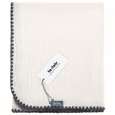 to:tots 兒童紗布毯, 象牙白