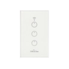 O21智能電燈IOT電子開關 白色 3孔, 1個