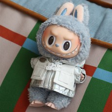 七時 Labubu 拉布布 娃娃裝飾衣服 服飾 NO1, 1個, 混合顏色