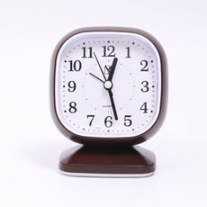 비투윈 탁상용 스퀘어 시계, 브라운