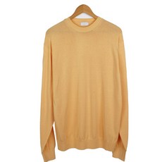 JEJE 男性亞麻圓領長袖 S/S 針織衫