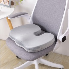 記憶棉靠墊, 1號 灰色