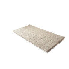 GenienFunny 可折疊 9 區國家床墊罩 SS1100, 淺灰色米色