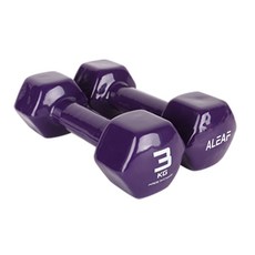 아리프 PVC 컬러 아령, 3kg, 2개