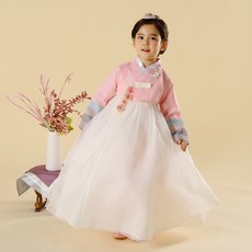 Hanbit Saekdong Jeogori + 嬰兒明州女孩裙子套裝