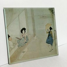 TDP 名畫磁磚 E37 申潤福 青樓消遣