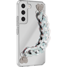 JUST4YOU 에스투비코퍼레이션 아이컬러즈 핸디 스트랩 미러 휴대폰 케이스