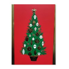 Hallmark 聖誕卡片 4入組 XPX1063, 1套, 綜合色