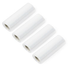 捲筒塑膠擠花袋 35cm 100入, 透明, 4個