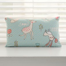 BEAUTE HOUSE 枕套 皇冠款, 淺藍色動物款