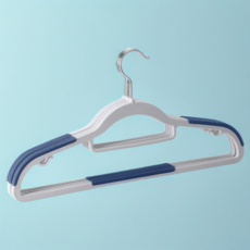 Deboko 防滑旋轉衣架, 20個, 海軍藍