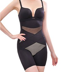 여성용 블링푸루 하이웨스트 뱃살보정 압박 사각 거들팬티 BP2007