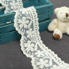 슈슈룸 망사 레이스 고운손 1260cm, 망사레이스-고운손(아이보리), 1개