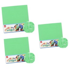 EnO Palette Pentomino 磁性遊戲 13片 3入, 綠色, 1個