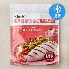하림e닭 촉촉한 닭가슴살 오리지널 (냉동), 100g, 6개입, 1개