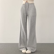 위드후이린 여성용 롱/숏 기장 말라핏 부츠컷 트레이닝 밴딩 팬츠