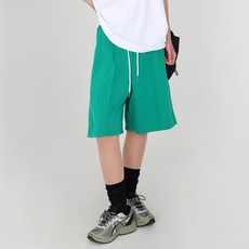 닷이프 여성용 핀턱 버뮤다 5부 바지 P24SS1-A0341