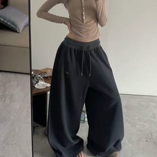 PEONIST 女款Maxi美式寬版運動褲