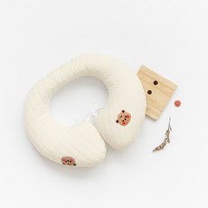 Mom's Nature Baby 100支絎縫刺繡頸墊, 本尼