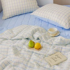 shez Home 韓國製Duraron泡泡紗涼感夏季薄被, 夏天