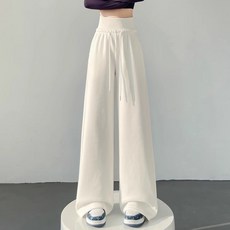 TheSirup 女款寬版高腰休閒褲