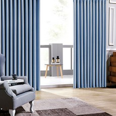 시우데코 카펠라 암막커튼 2p + 커튼끈 2p 세트 핀형