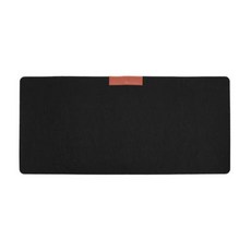 솔리드룸 펠트 흡수 데스크용 대형 패드, 블랙, 1개