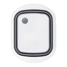 Cleanboss 多功能折疊砧板, 灰色, 1個